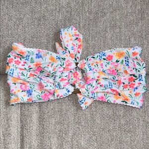 Kulani Kinis Strapless Bandeau Bikini Top - In Angel Baby Ditsy Floral